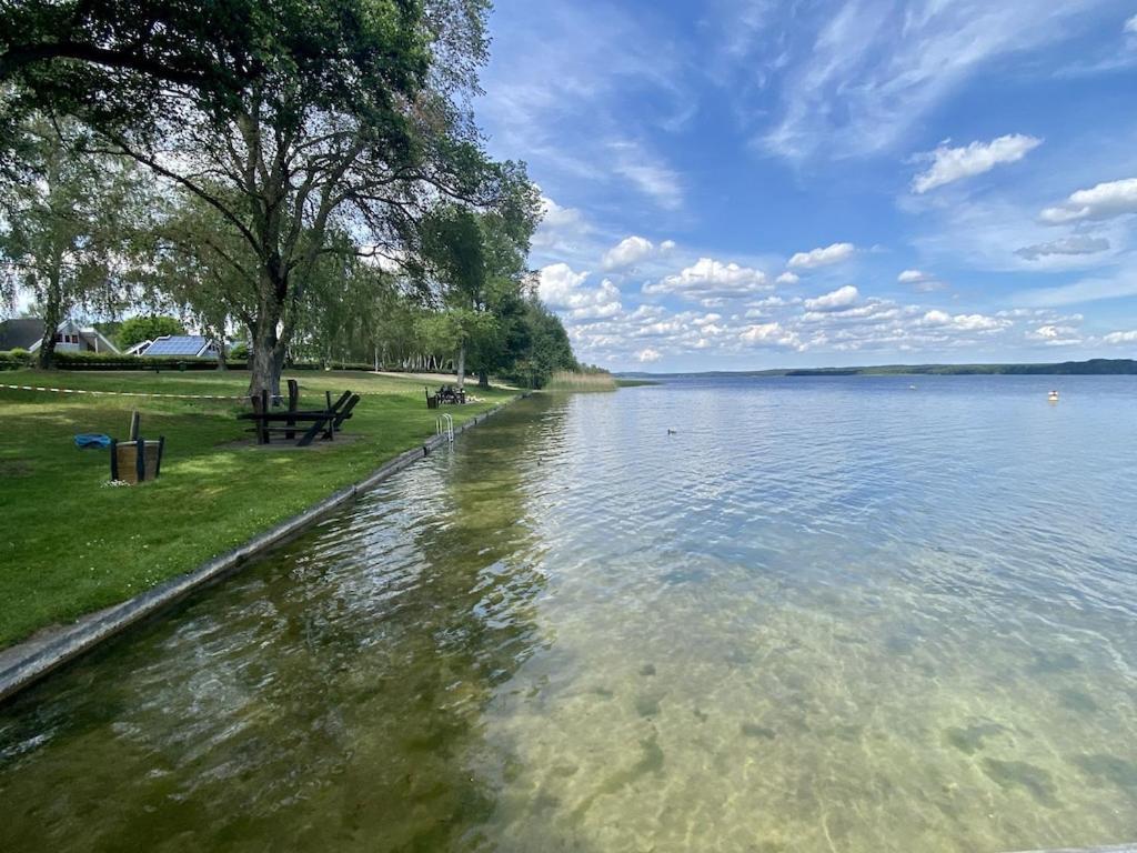 Ferienhaus Mit Wasserterrasse - Mit Sauna Und Kamin - Inklusive Nebenkosten Wendisch Rietz Exterior photo